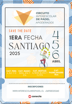 Cartel del torneo