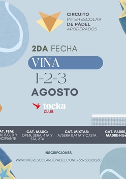 Cartel del torneo