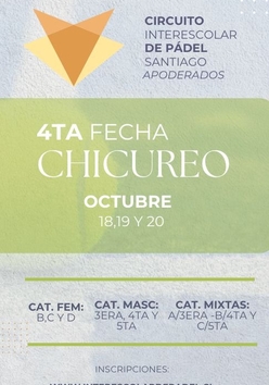 Cartel del torneo