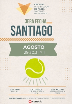 Cartel del torneo