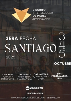 Cartel del torneo