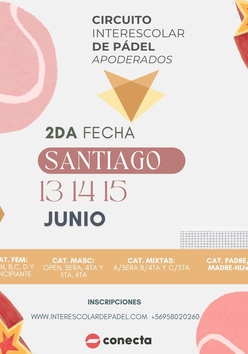 Cartel del torneo